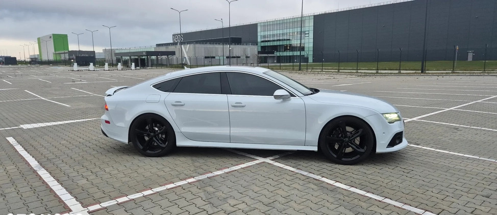 Audi RS7 cena 158000 przebieg: 170000, rok produkcji 2014 z Wrocław małe 191